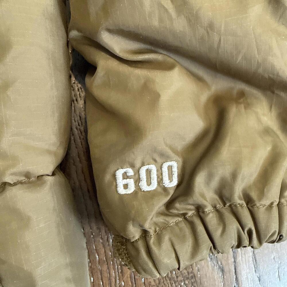 The North Face Boys 600‑Fill Down Puffer Jacket — Size Large — Brown — Excellent - Picture 4 of 9